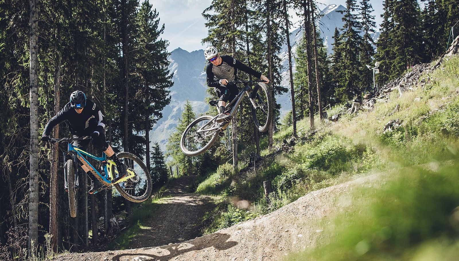 Sölden steht für Freeriden und Downhill auf 700 Kilometern.