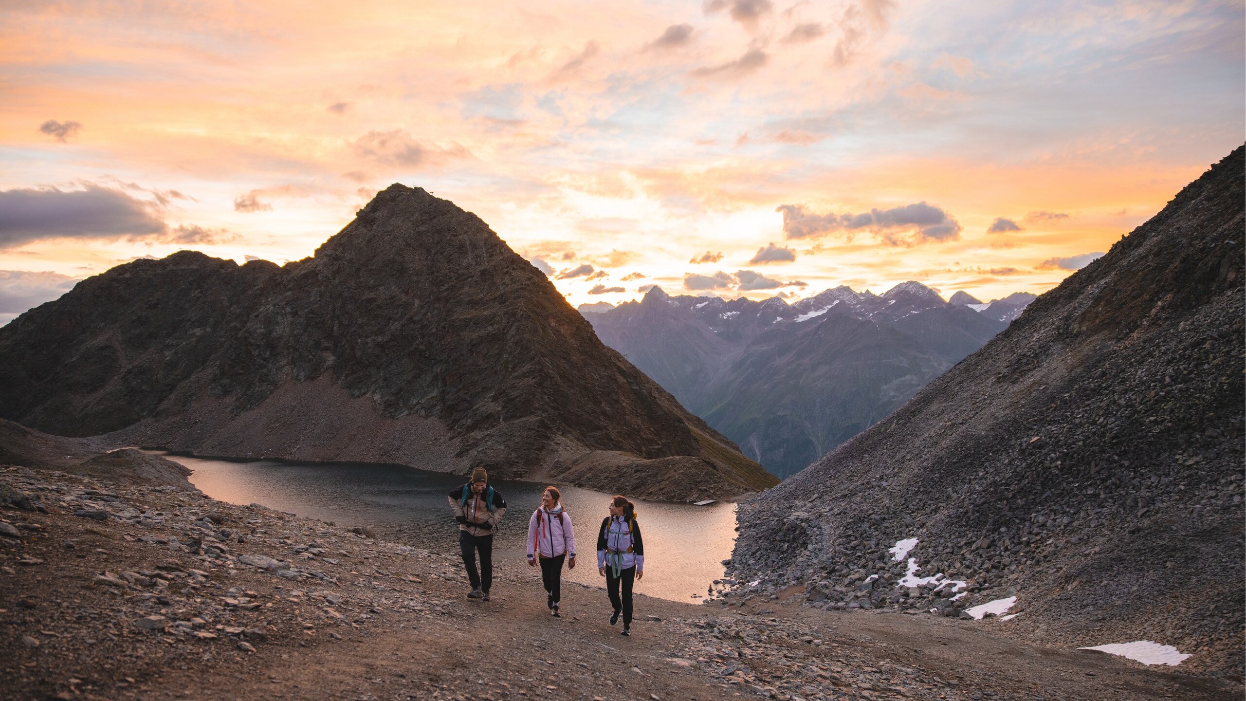 Beim Sommerurlaub im Ötztal wandern und bergsteigen 