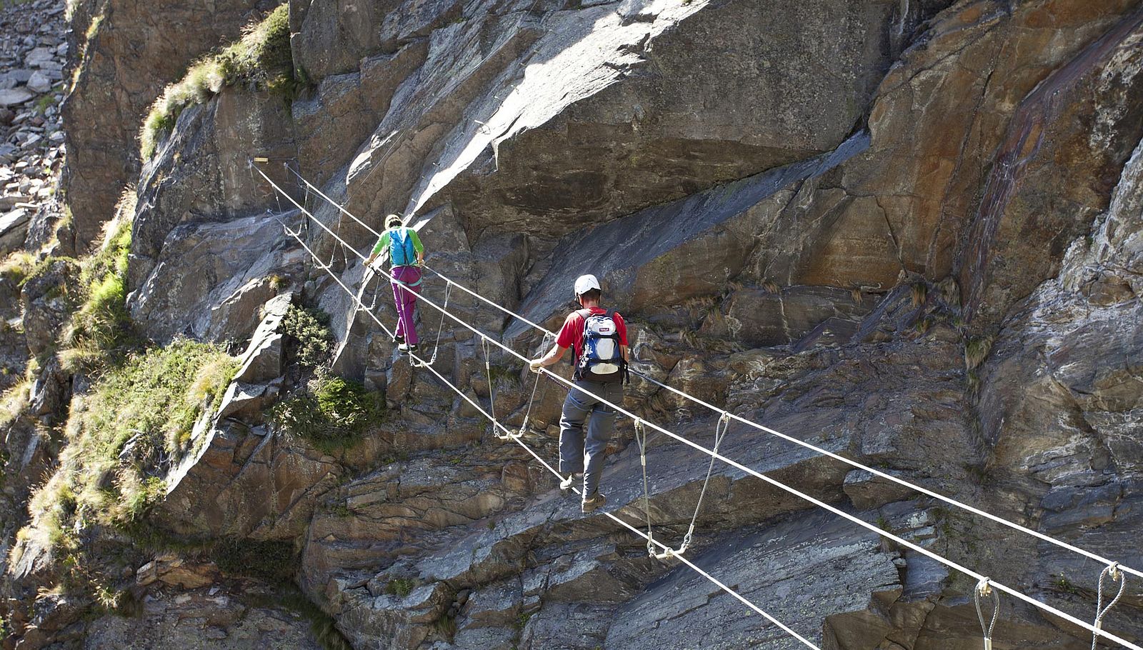 Die Berge rufen, die Wände locken zum Erlebnis im Ötztal