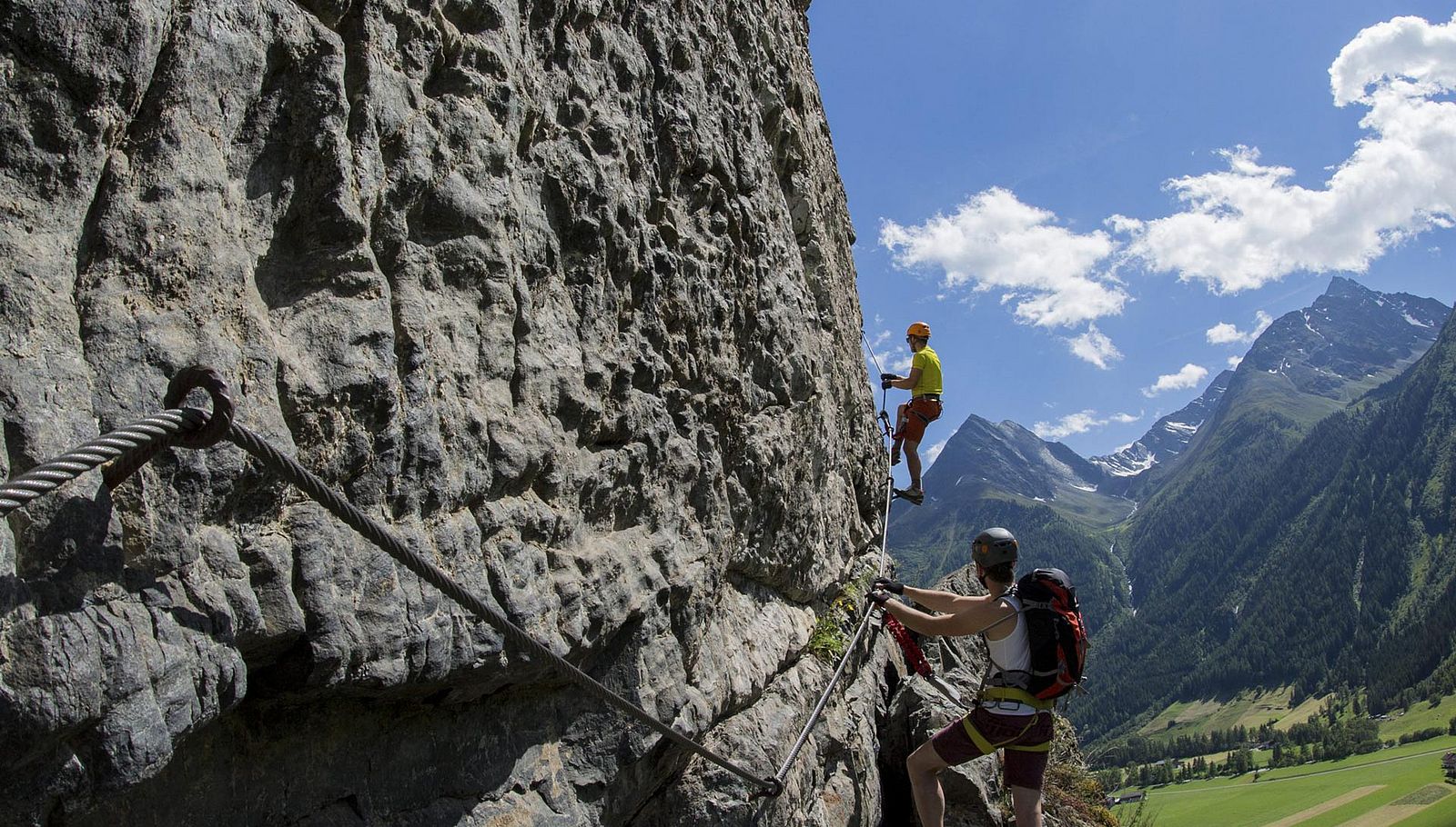 Sölden – das Kletterparadies im Ötztal. In Tirol.