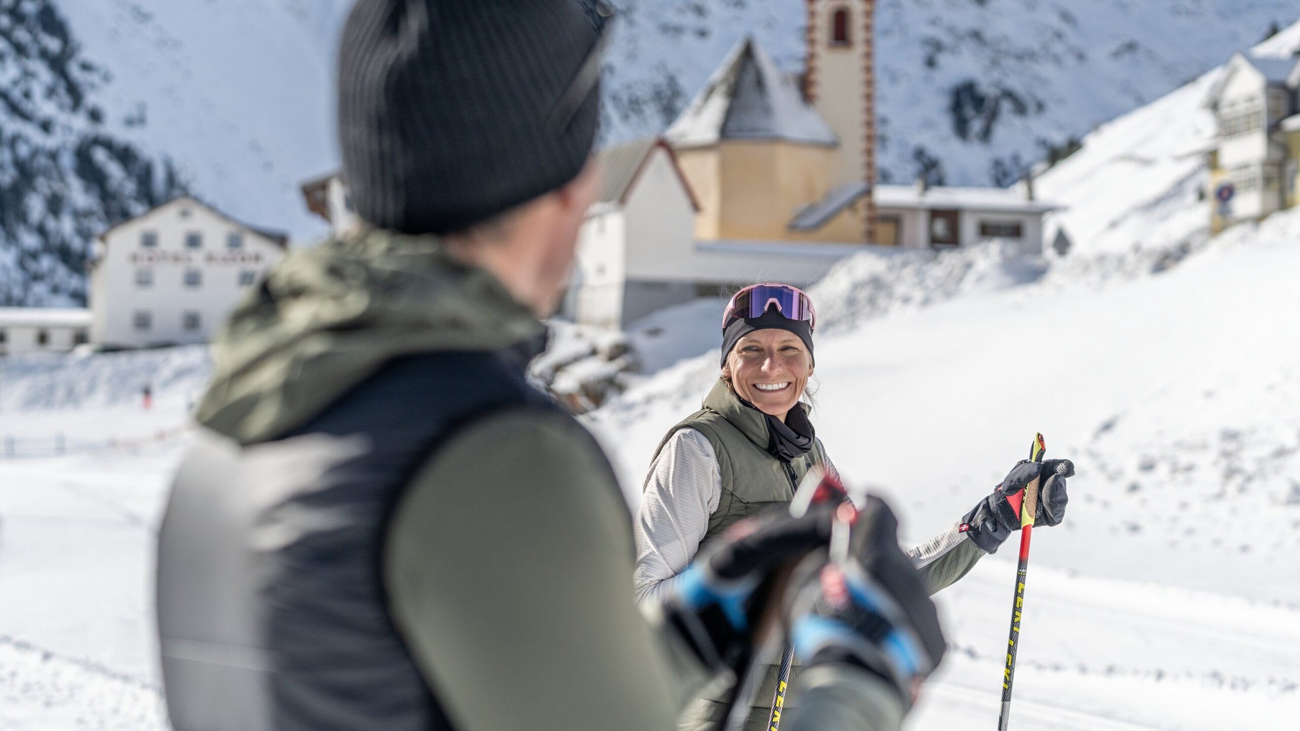 Winteraktivitäten beim Urlaub im Sporthotel Sölden