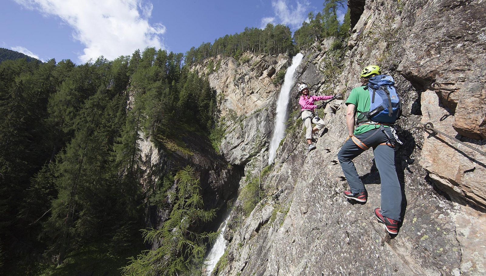 Höher, weiter, Fels – Klettern im Ötztal bedeutet Abenteuer