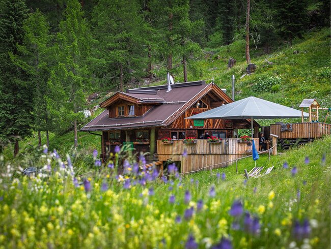 Besuche unsere Almhütte zum Wandern in Sölden 