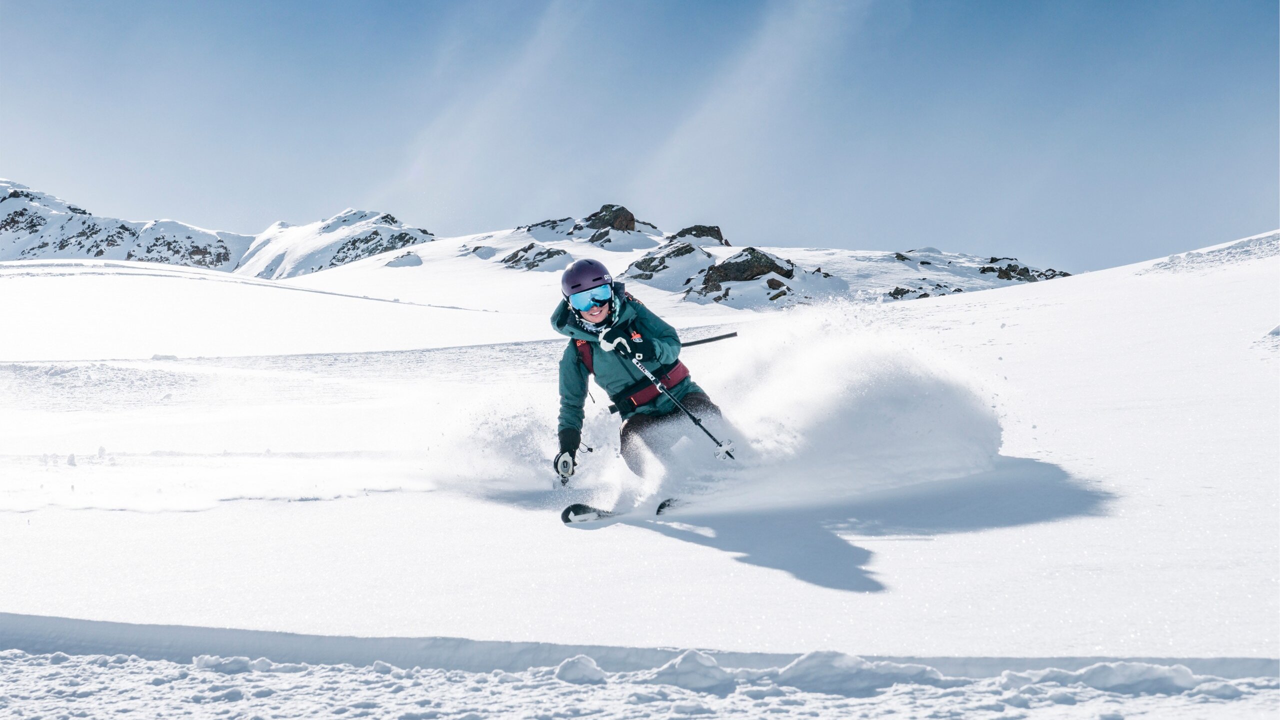 Unterwegs bei Freeride- und Skitouren im Ötztal 