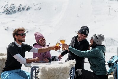 Winteraktivitäten beim Urlaub im Sporthotel Sölden