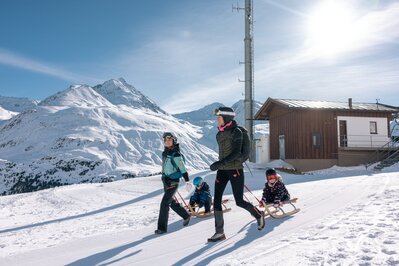 Winteraktivitäten beim Urlaub im Sporthotel Sölden