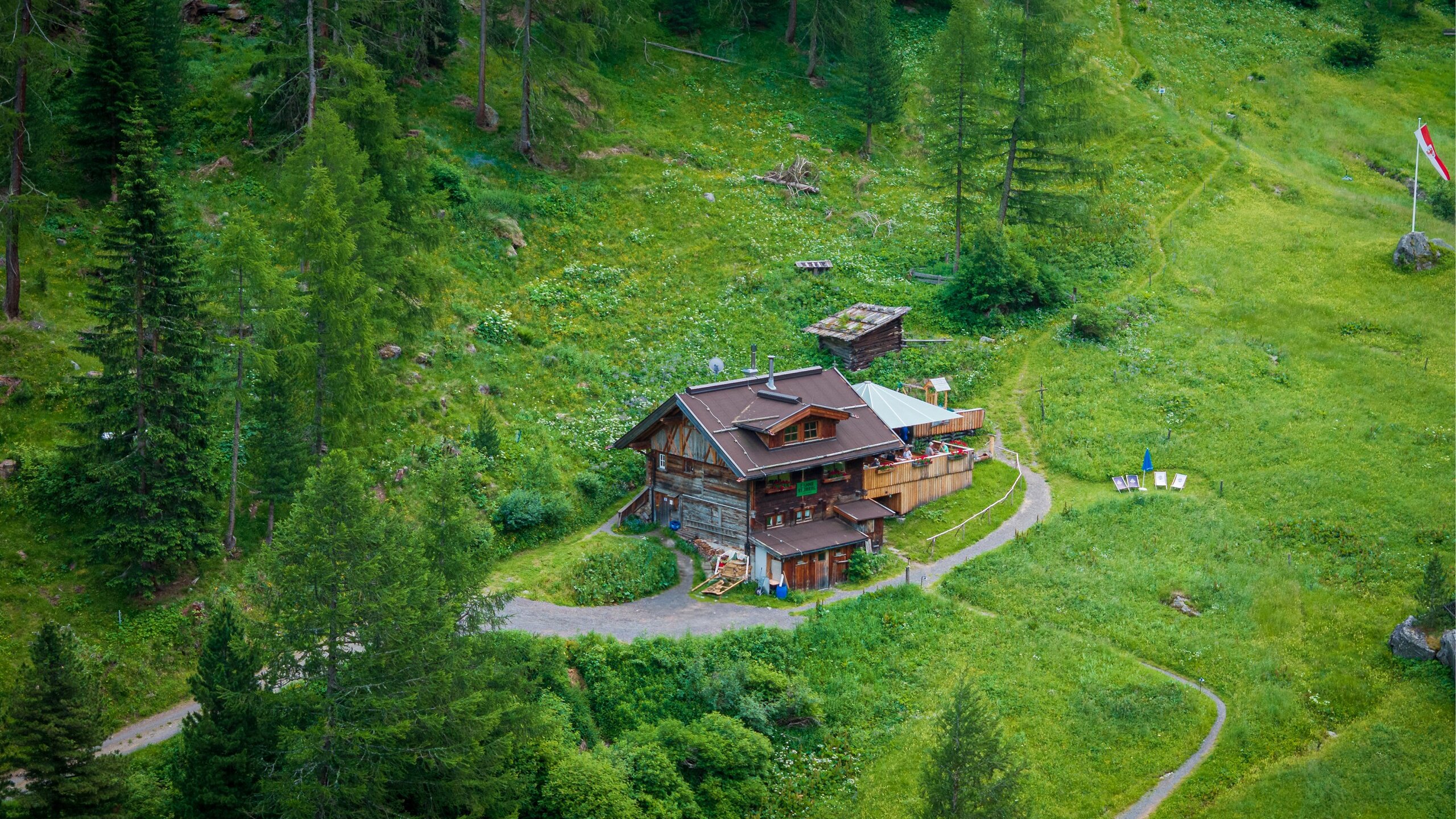 Besuche unsere Almhütte zum Wandern in Sölden 