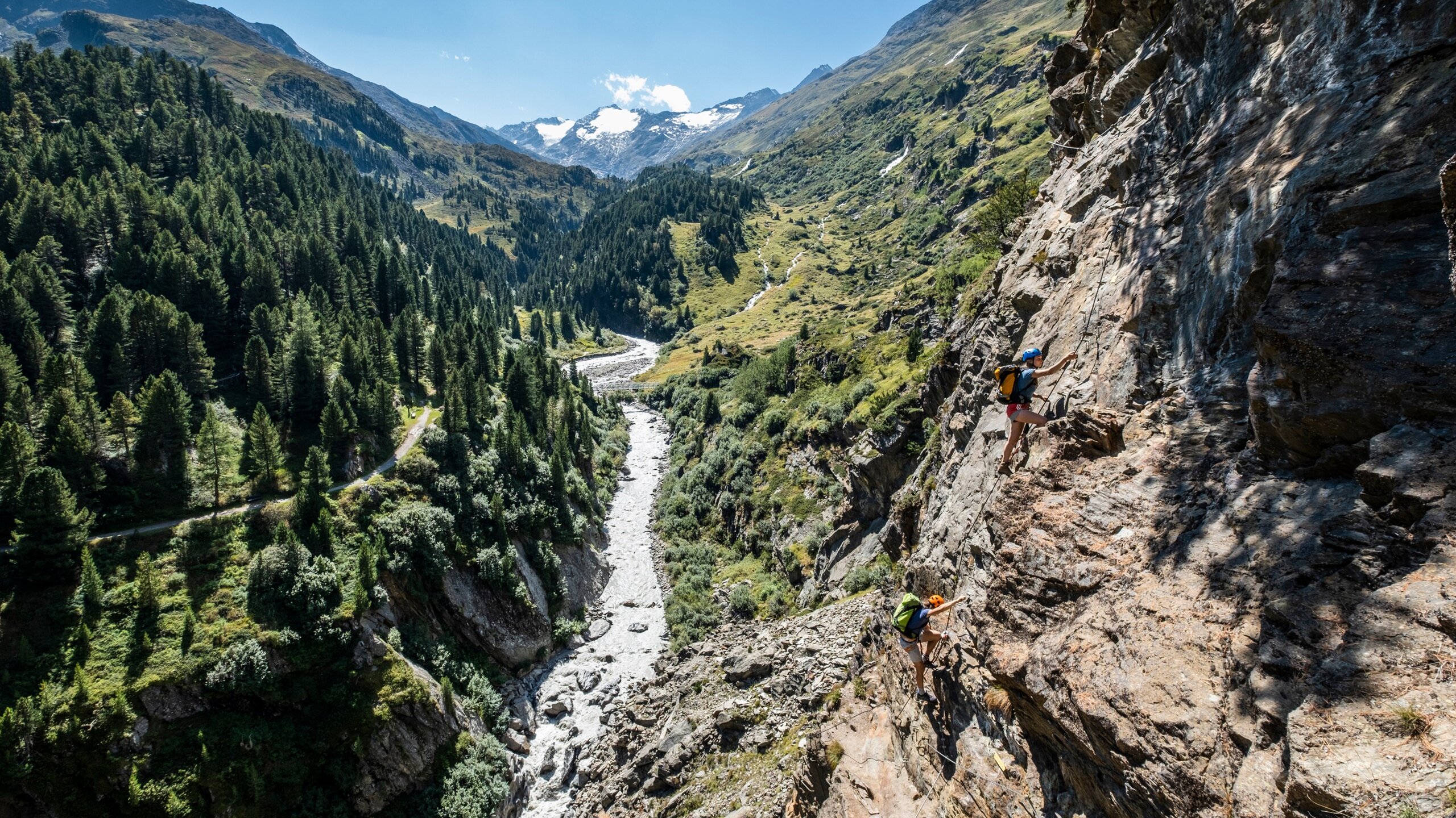 Verbringe deinen Sommerurlaub beim Klettern im Ötztal